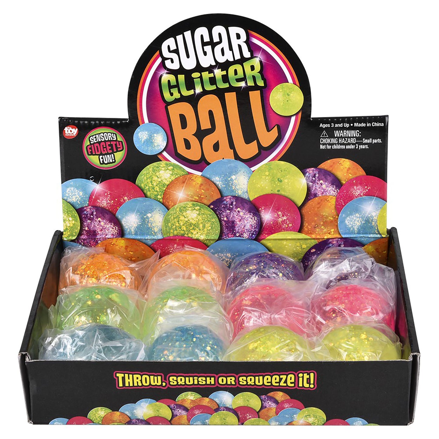 Squishy Glitter Sugar Ball