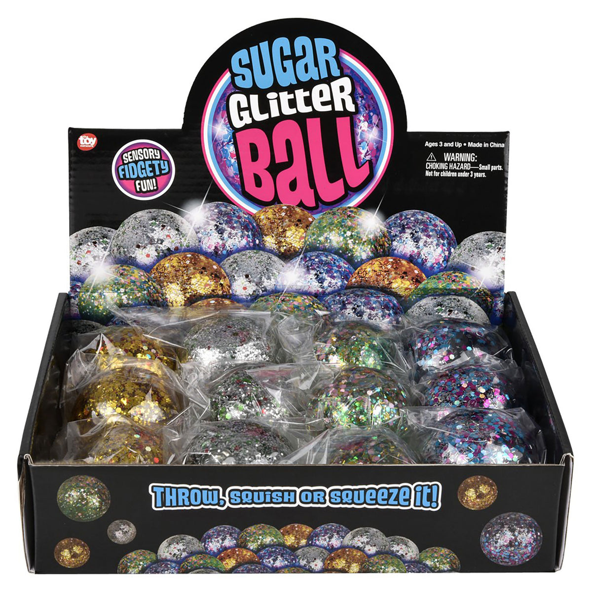 Squishy Sparkle Sugar Ball