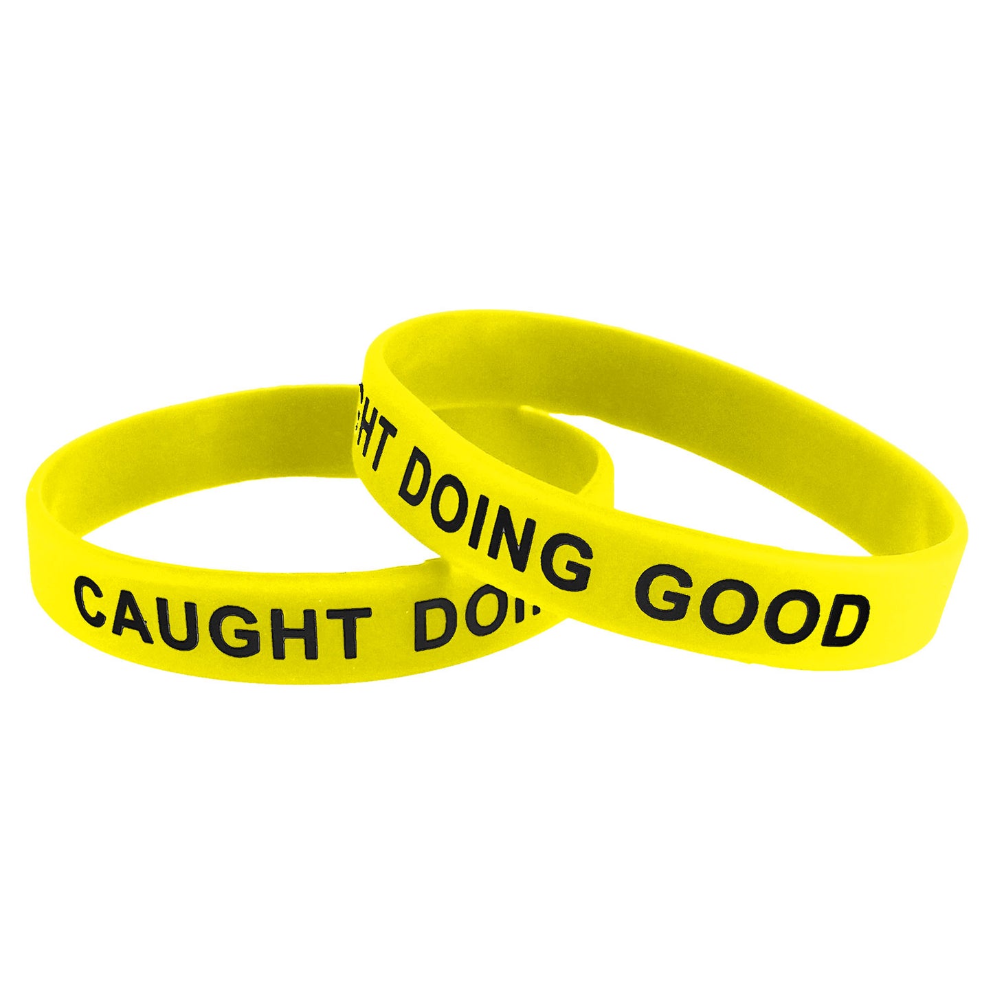 Caught Doing Good Rubber Bracelets - 12 Count