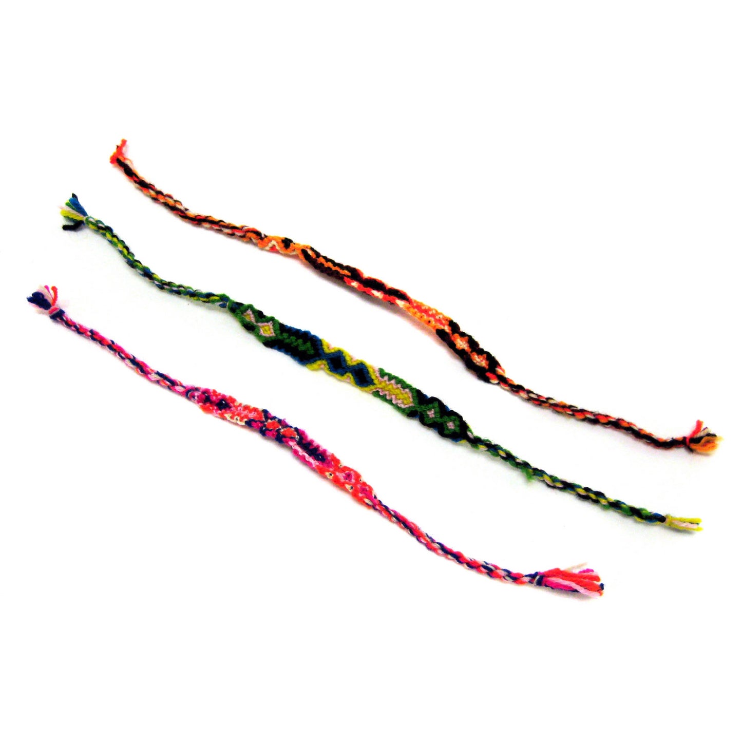 Woven Friendship Bracelet - 12 Count