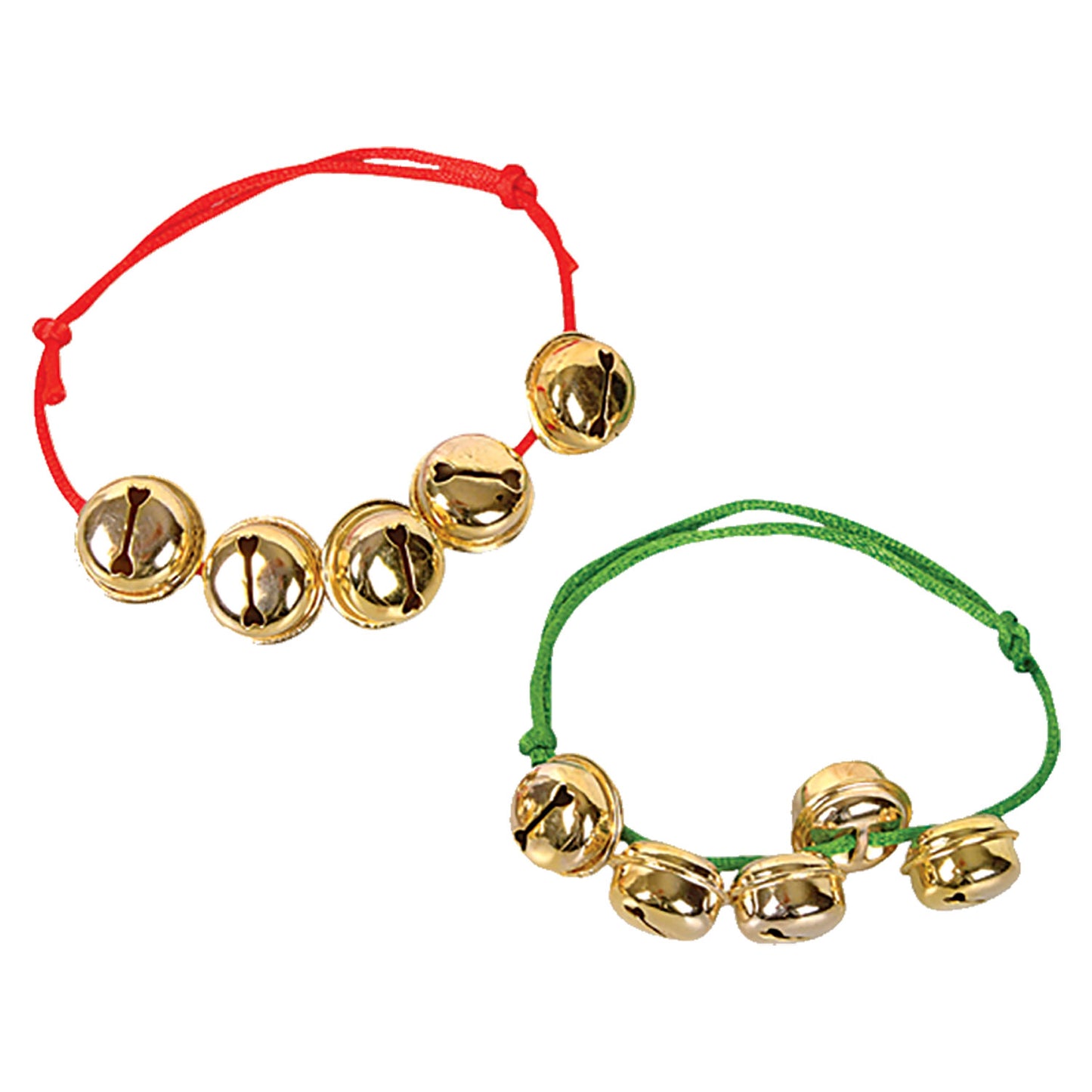 Jingle Bell Bracelets - 12 Count
