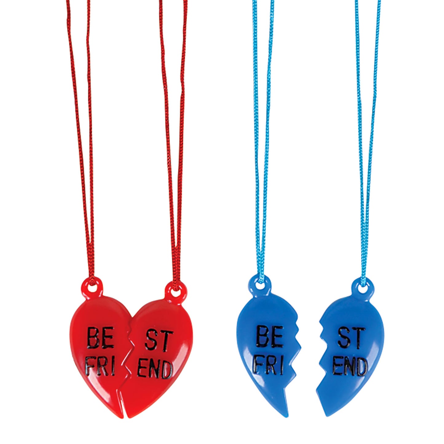 Best Friend 2 Piece Necklaces - 12 Count