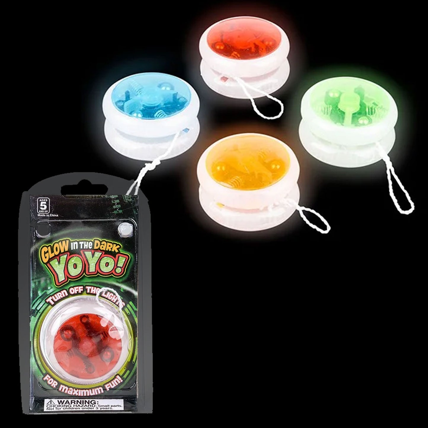 Light Up Yo-yos - 12 Count