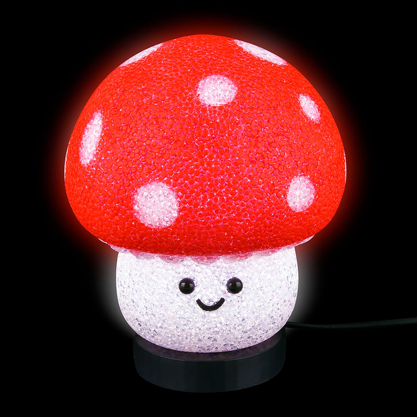 Sparkle Mushroom Lamp - 8 1/2 Inch