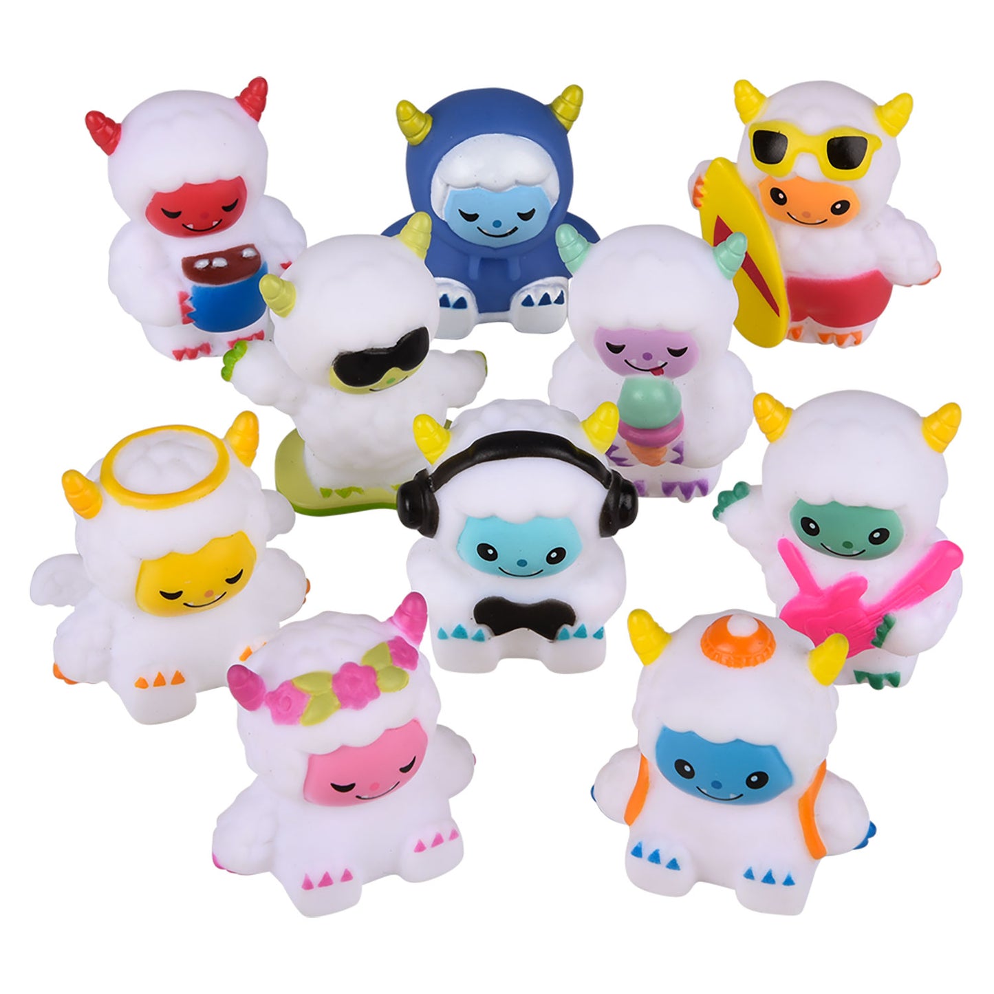 Rubber Yetis - 50 Count