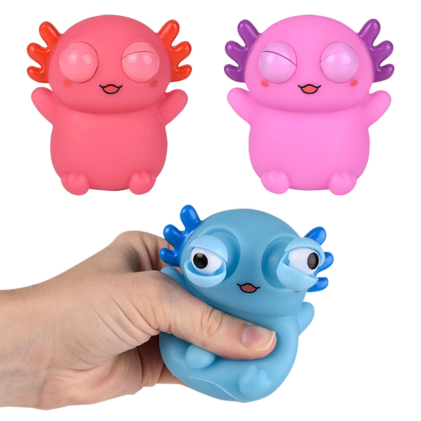 Eye Popping Axolotl - 3 Inch - 12 Count
