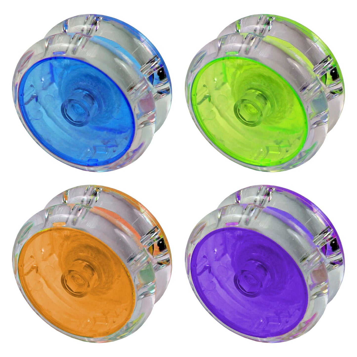 Crystal Top Yo-yos - 12 Count