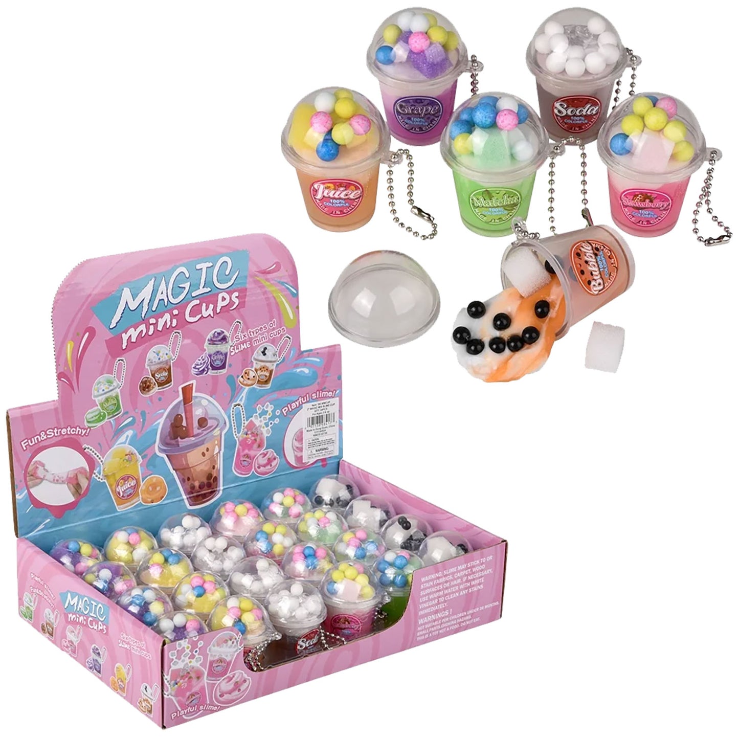 Magic Mix Mini Cup Slime - Assorted Colors