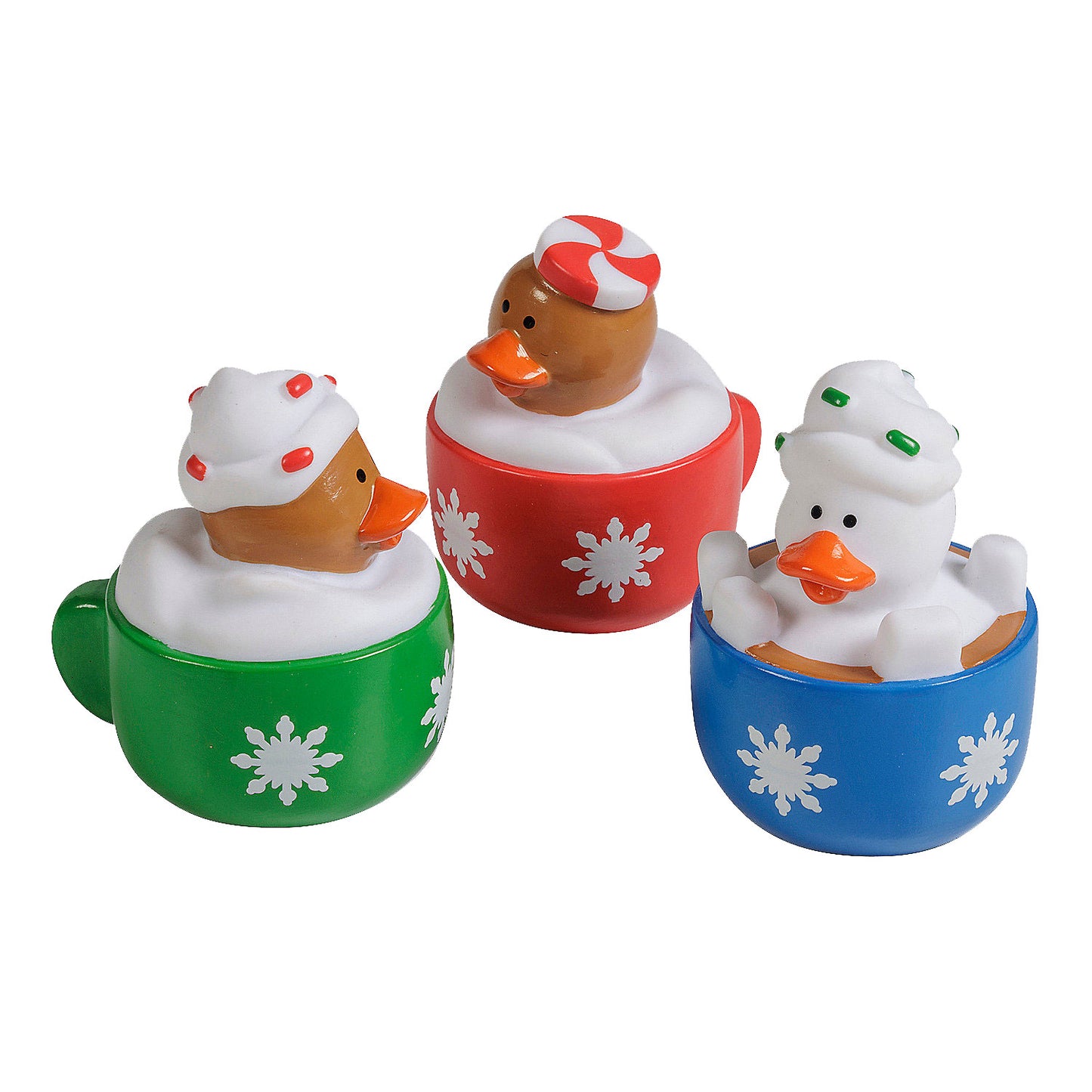 Hot Cocoa Rubber Ducks - 12 Count