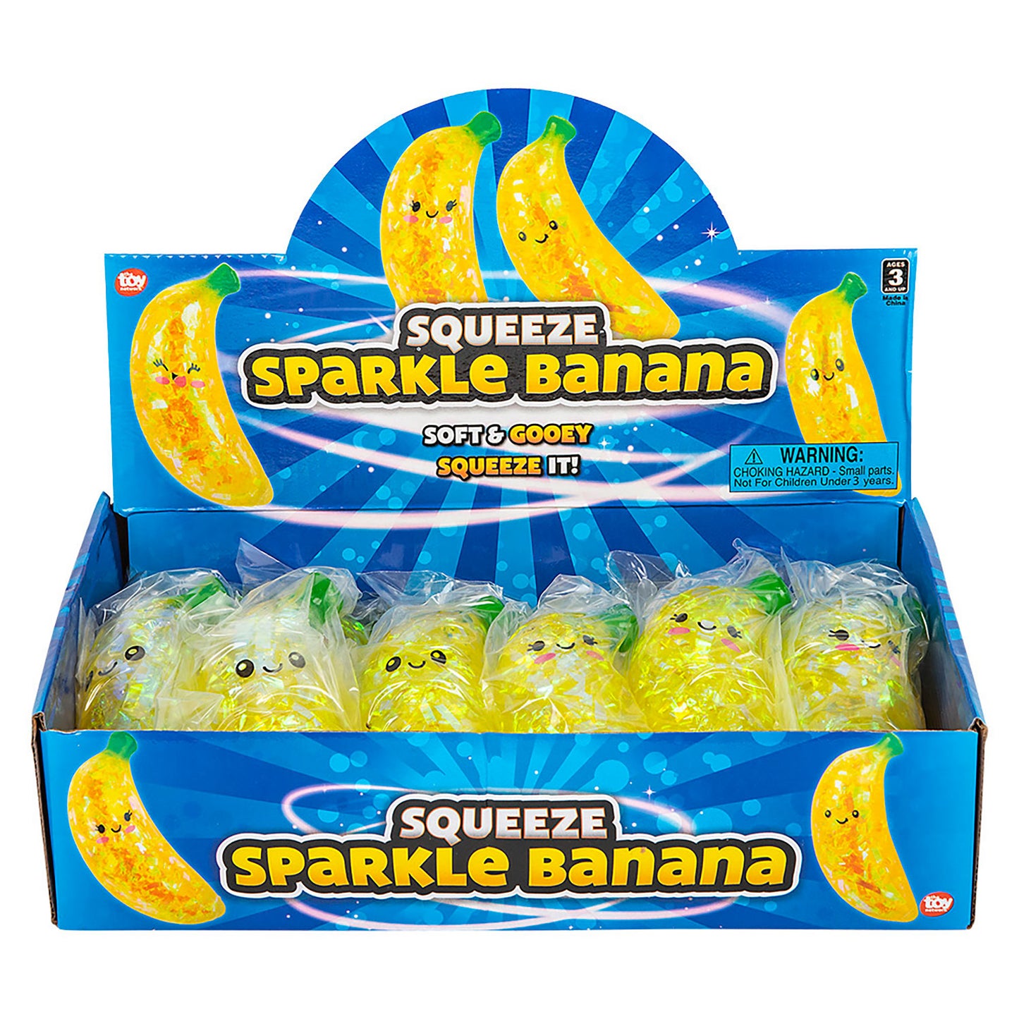 Squeezy Bananas - 12 Count