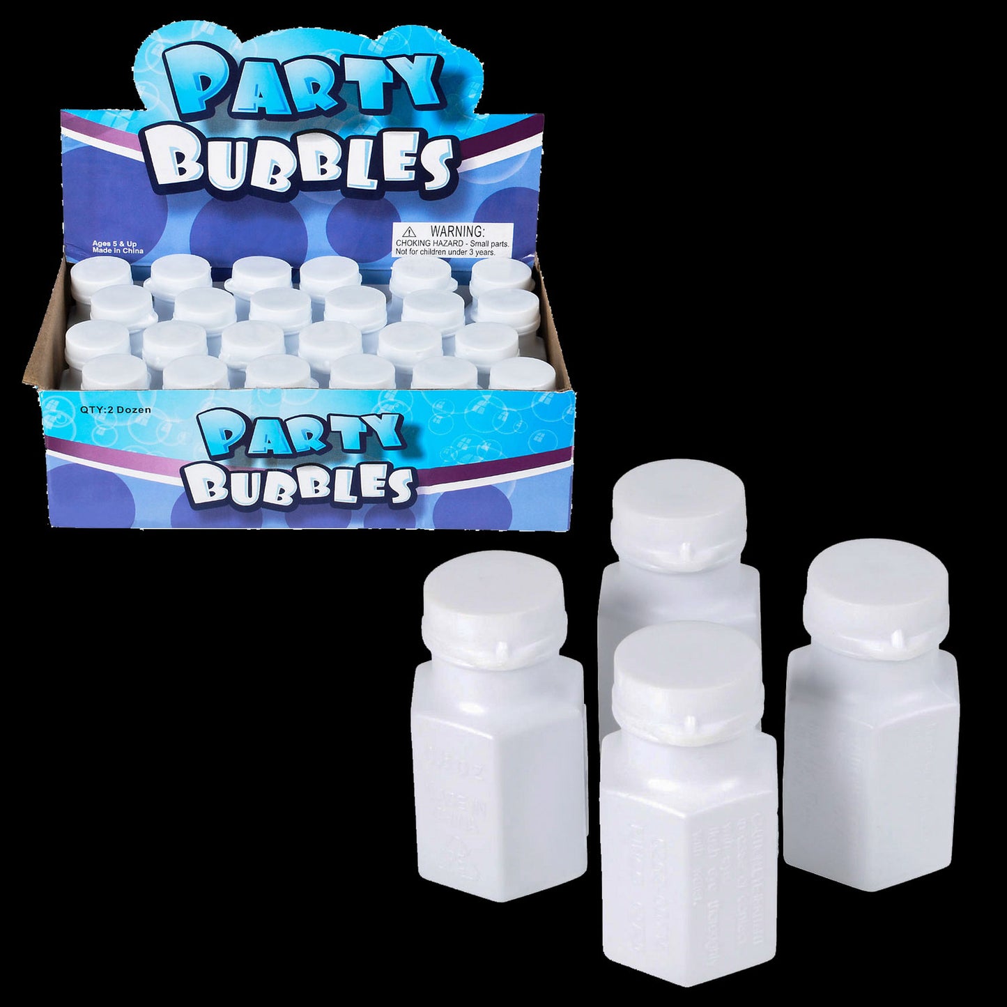 White Bubbles - 24 Count