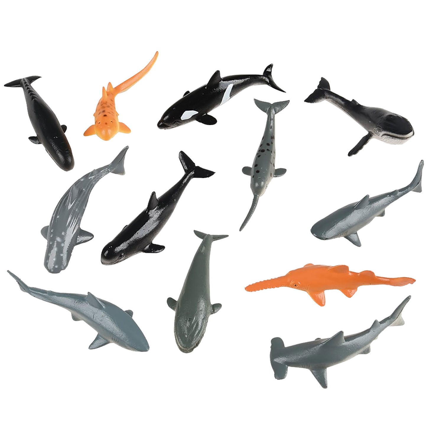 Mini Sharks and Whales - 12 Count