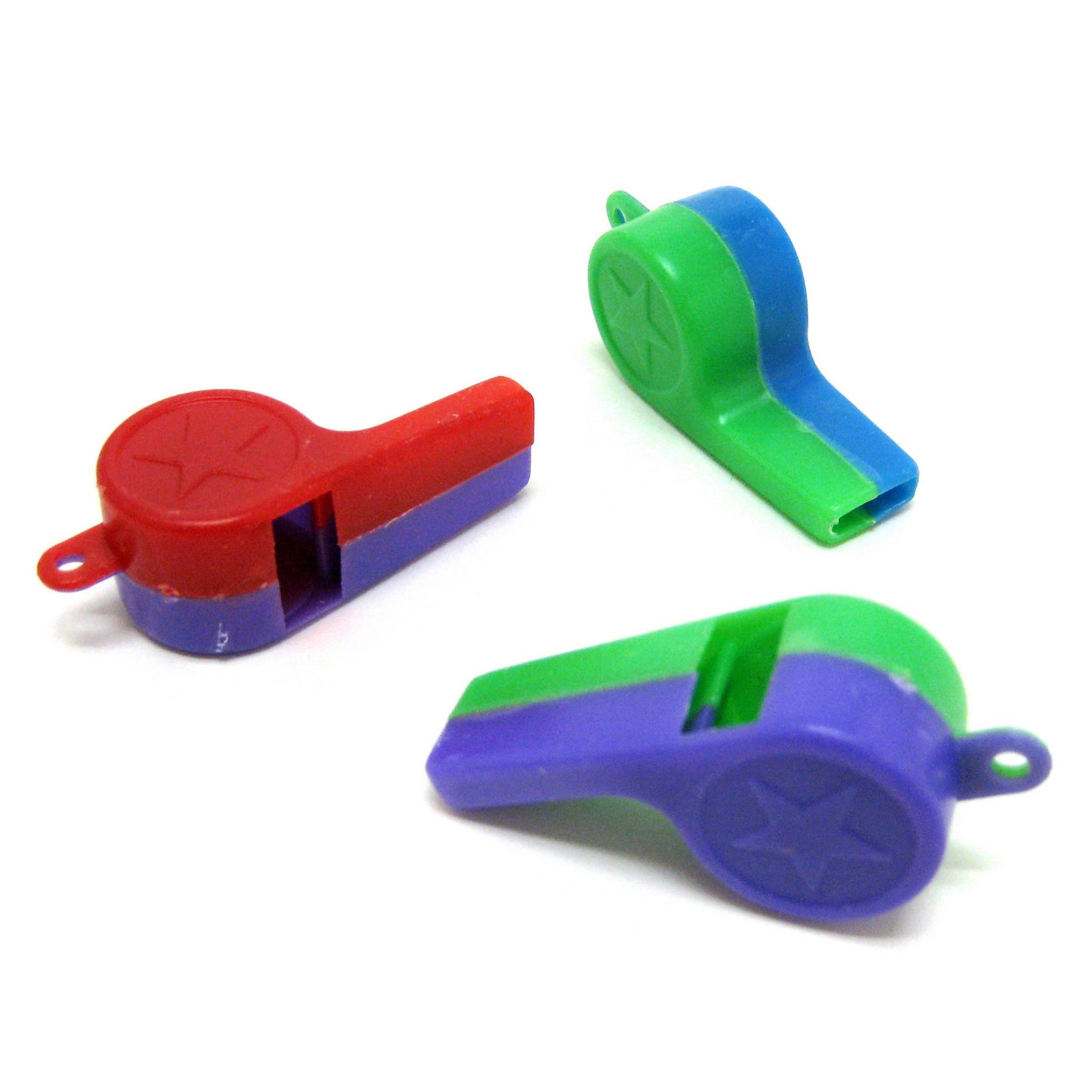 Plastic Whistles - 144 Count