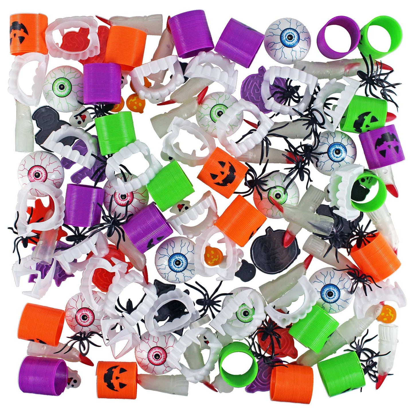 Halloween Toy Assortment - 144 Piece