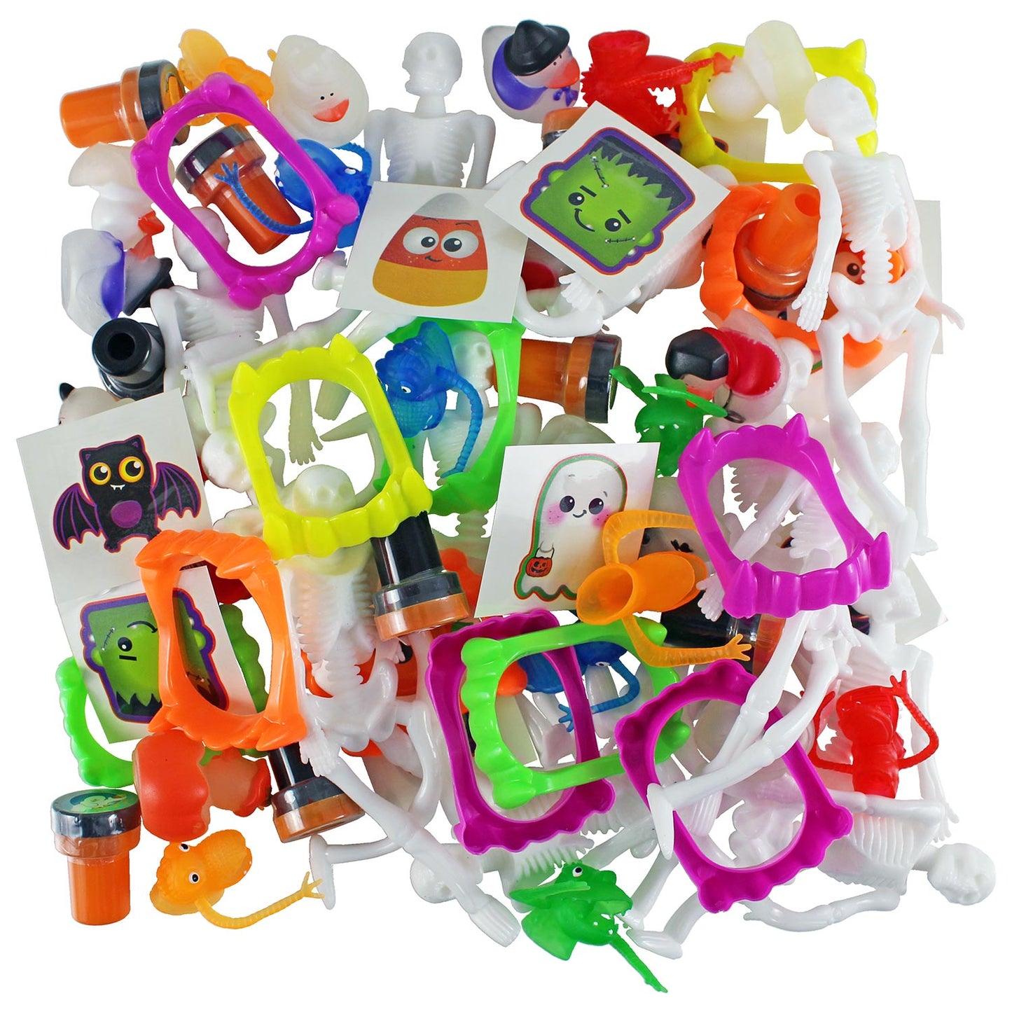 Halloween Toy Assortment - 72 Piece