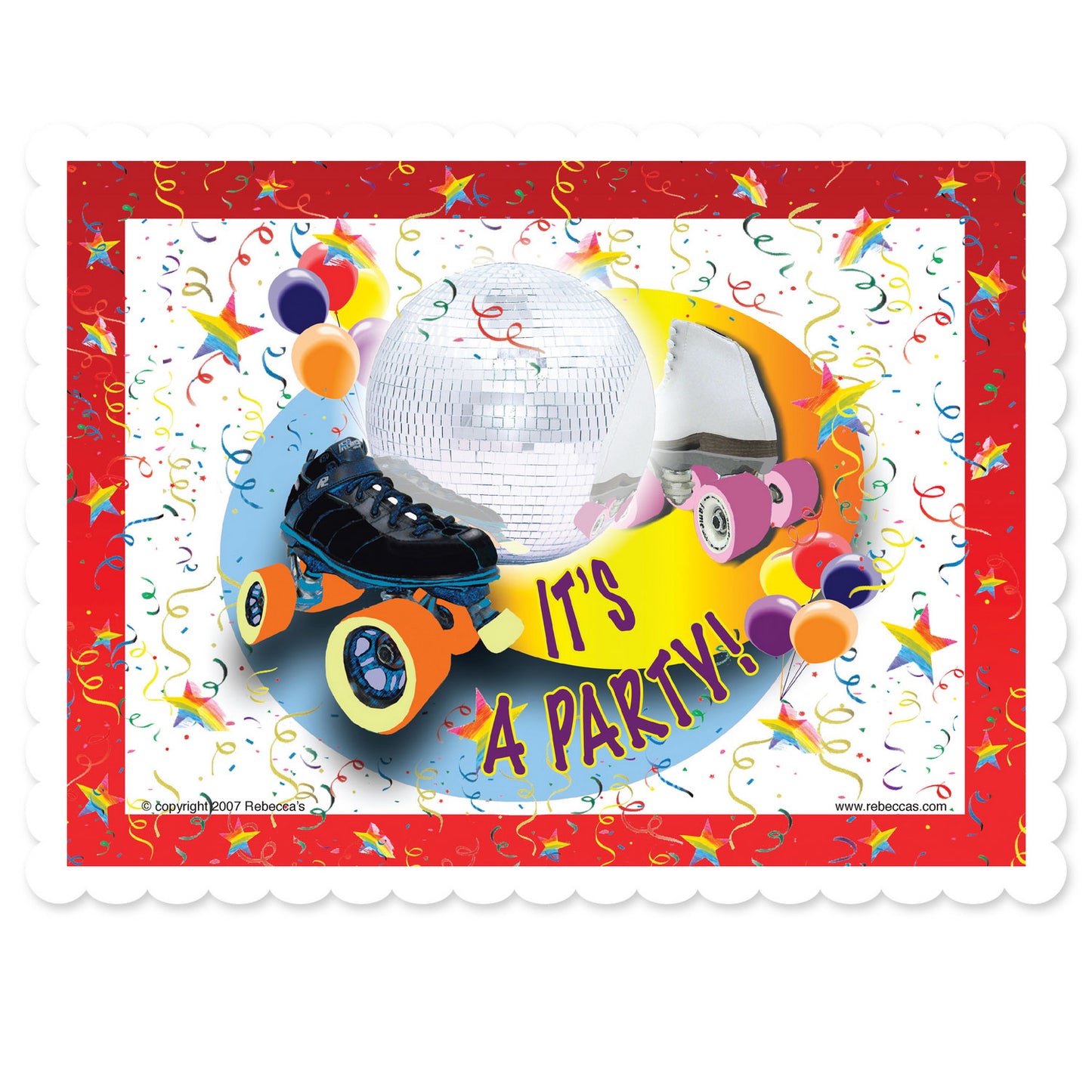 Disco Skate Paper Placemats - 1,000 Count