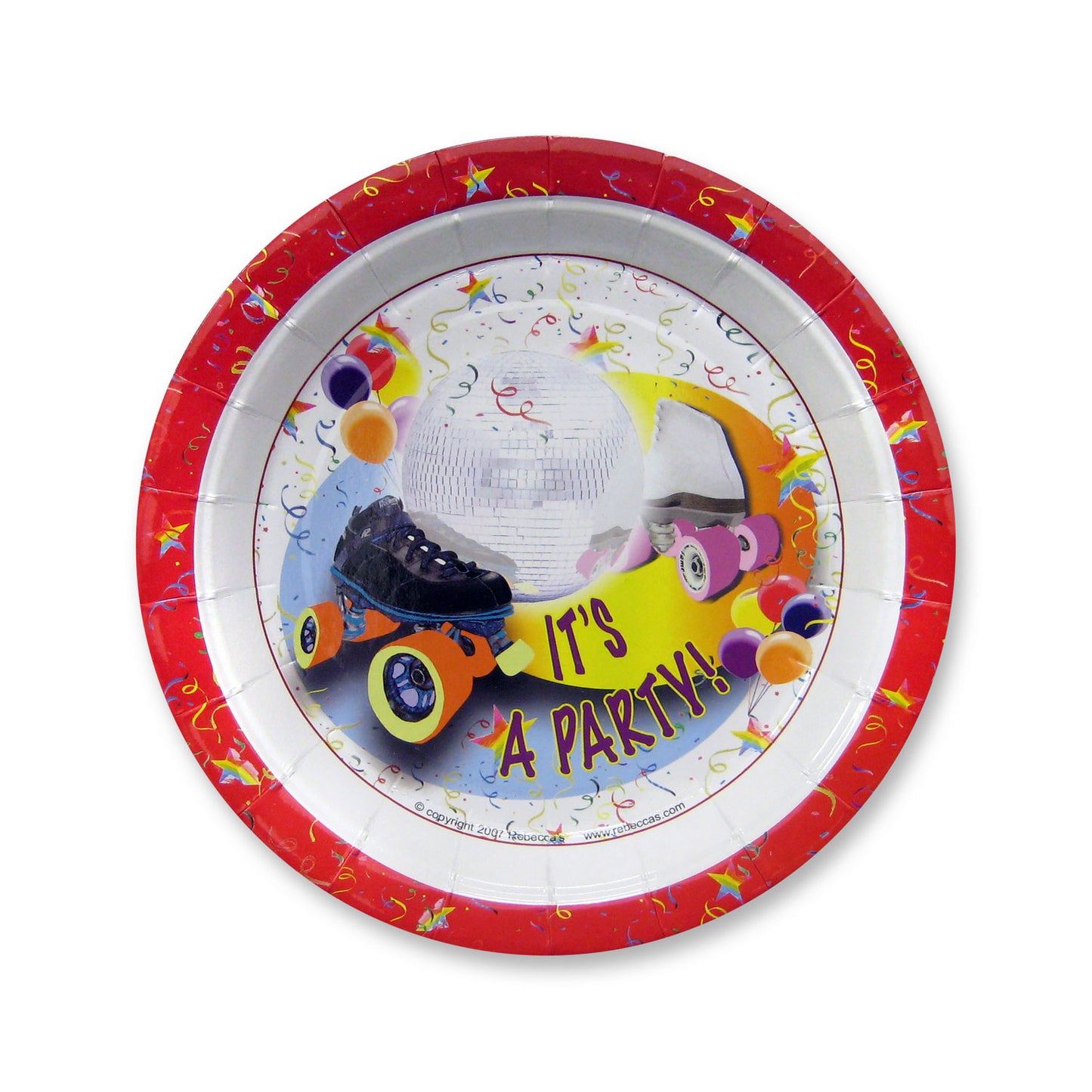 Disco Skate 7 Inch Plates - 1,000 Count