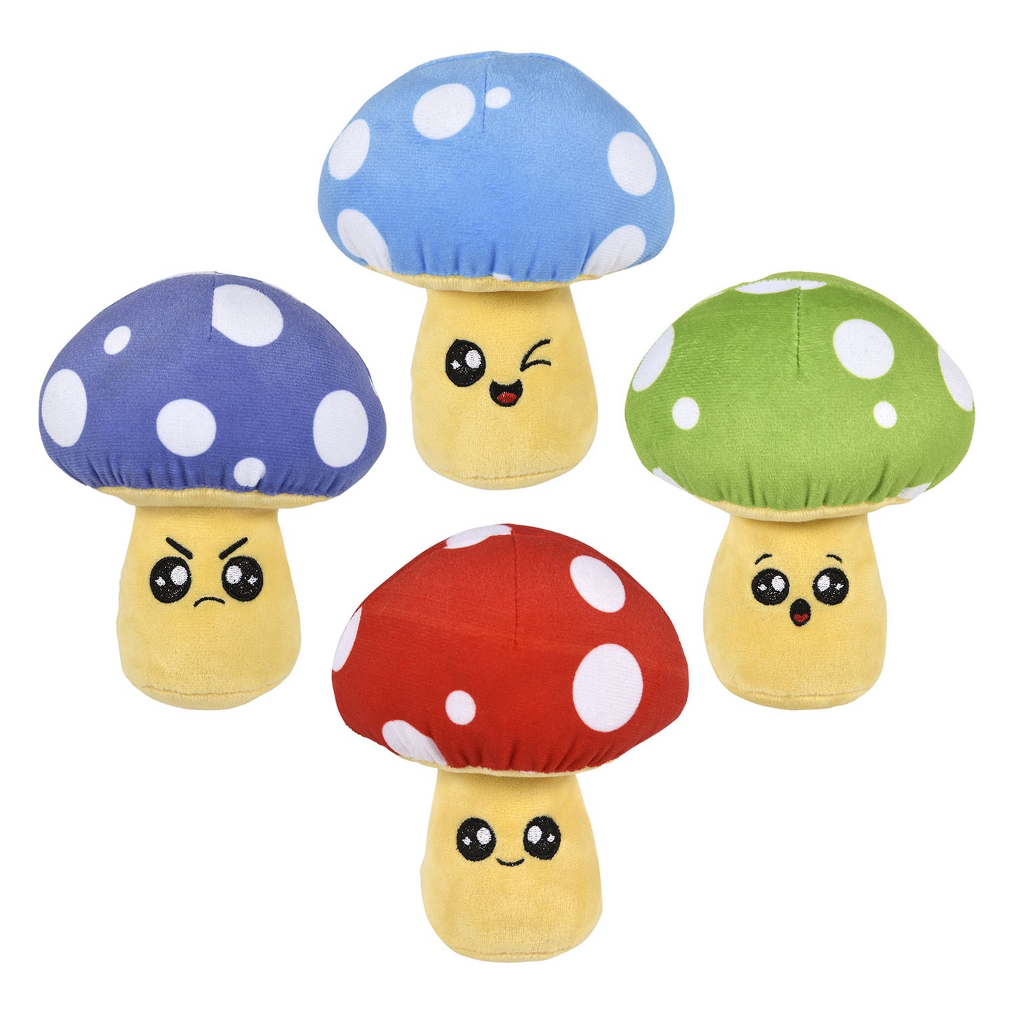 Plush Power Up Mushroom - 6 Inch - Assorted Designs