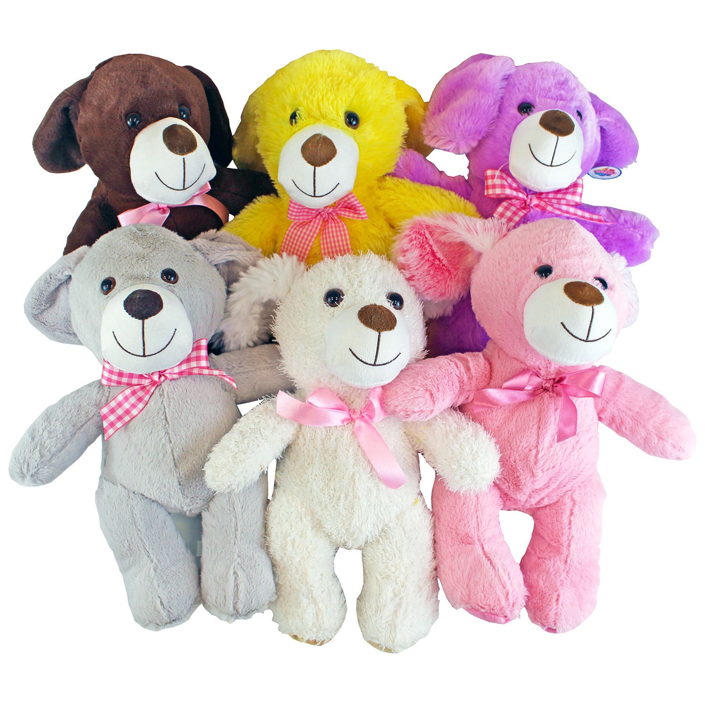 Plush Dog - 17 Inch - Assorted Colors