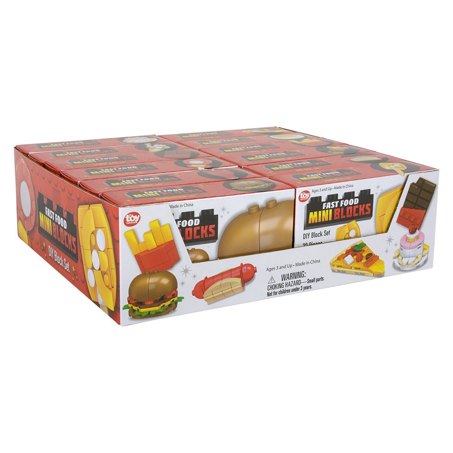 Mini Block Set - Fast Food