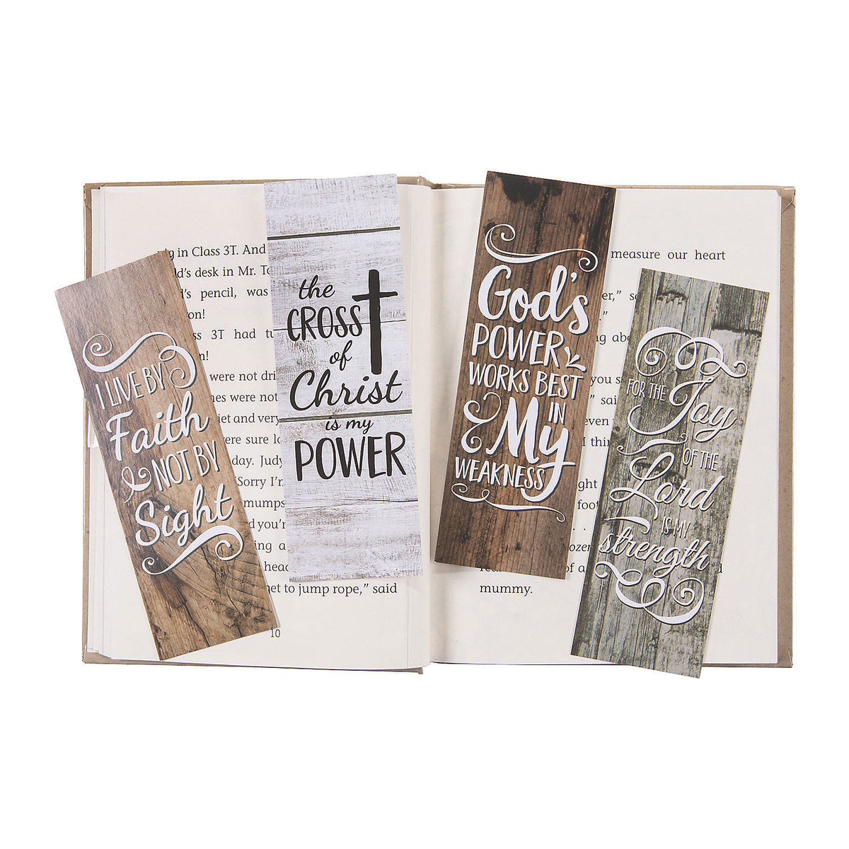 Religious Faith Bookmarks - 24 Count