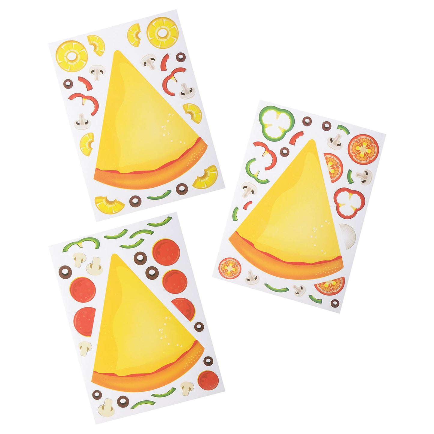 Pizza Sticker Set - 24 Sheets