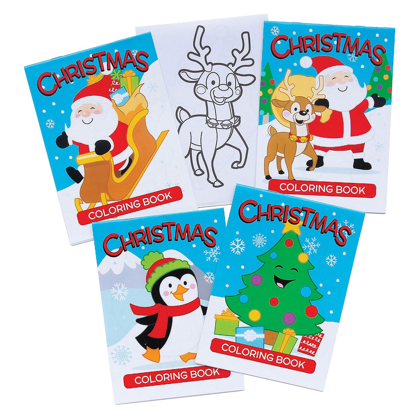 Christmas Coloring Books - 72 Count