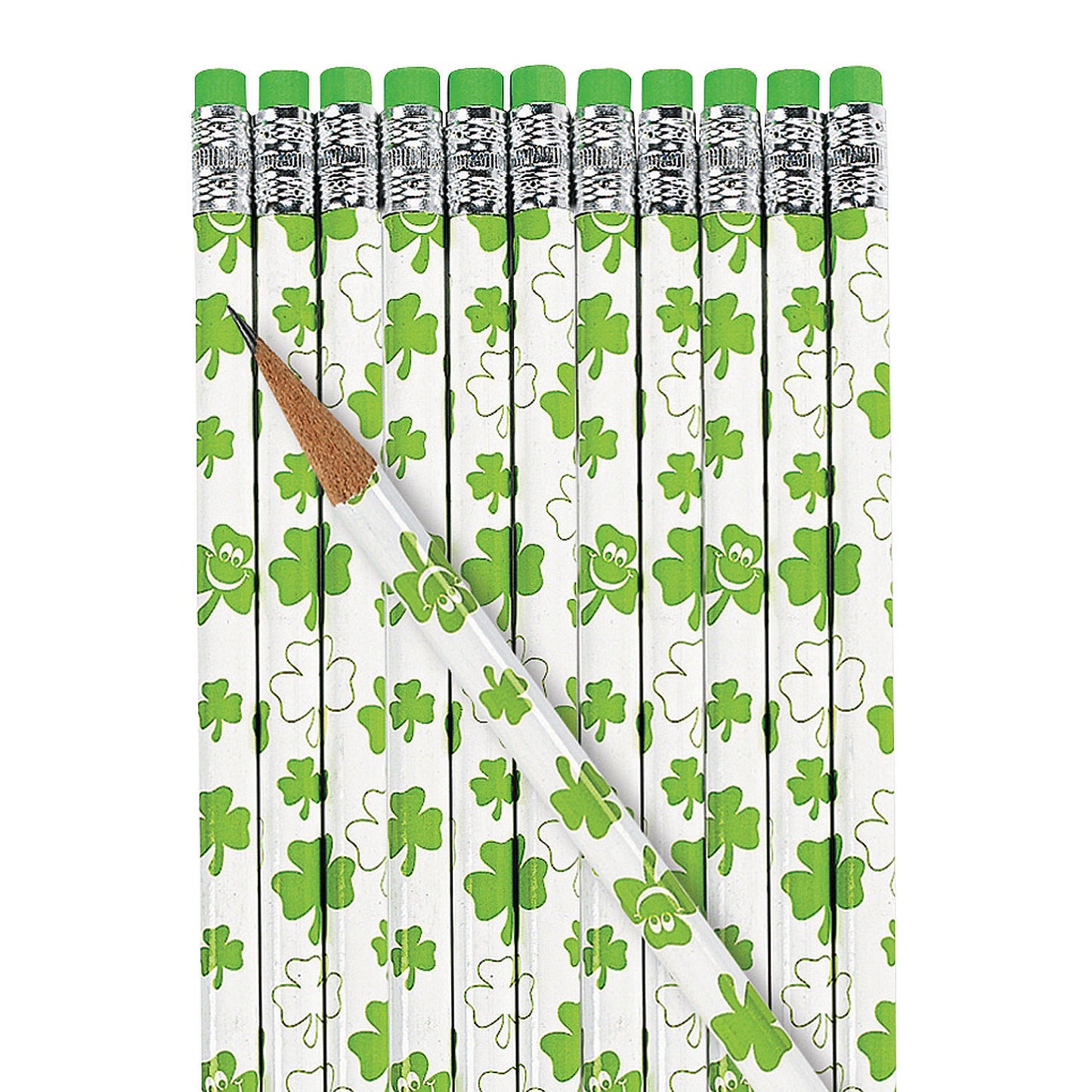 Shamrock Pencils - 24 Count