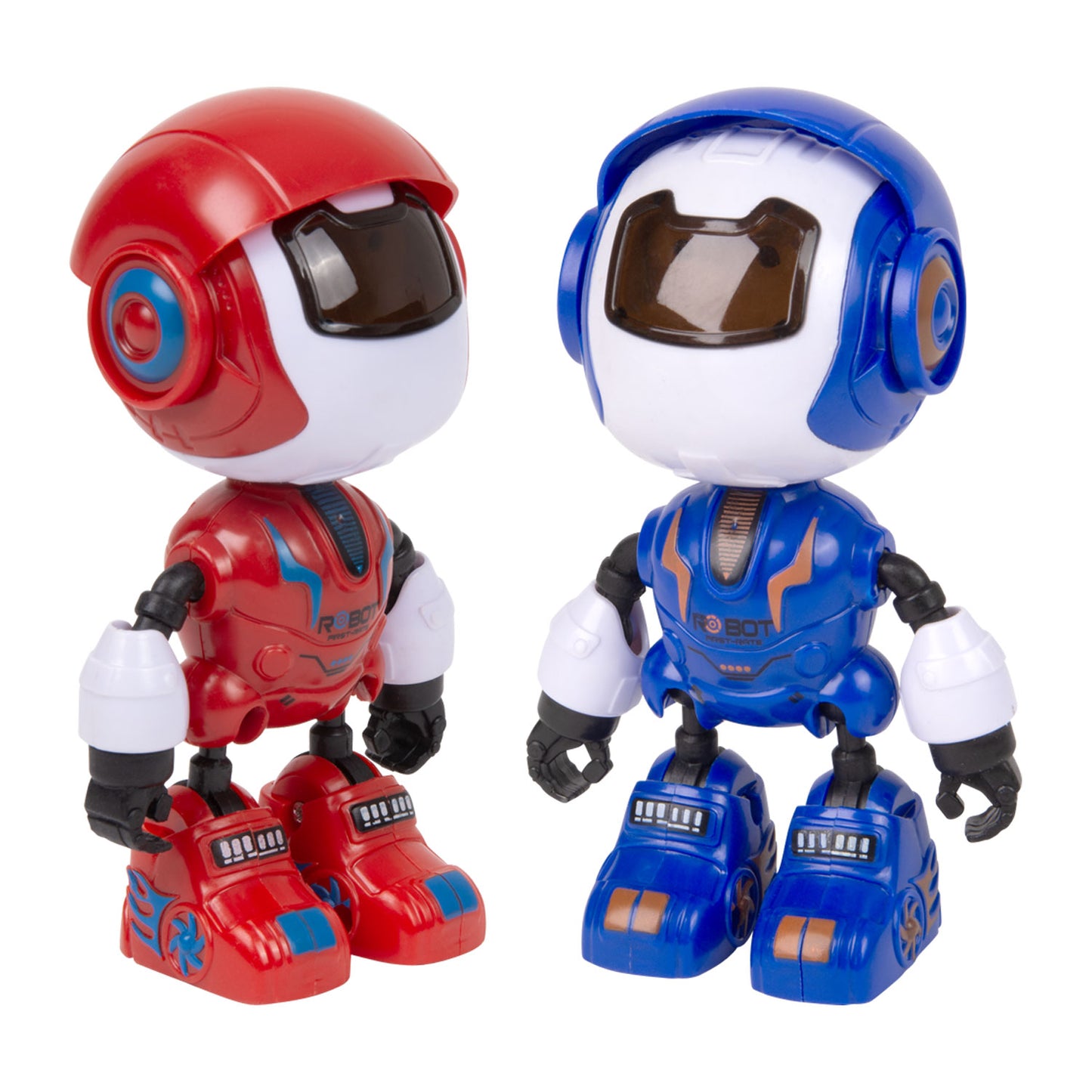 Mini Robot With Light & Sound - Assorted Colors