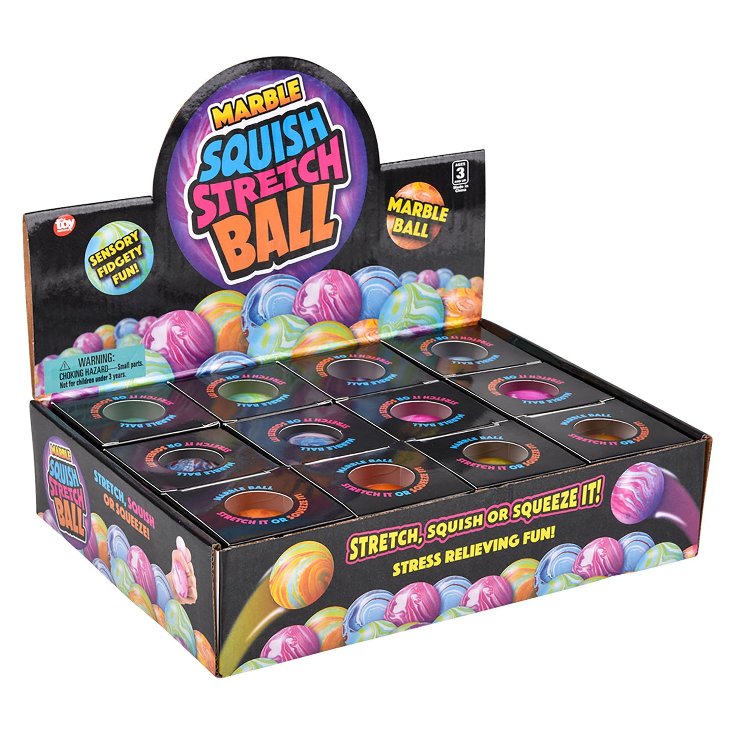 Squish & Stretch Marble Ball