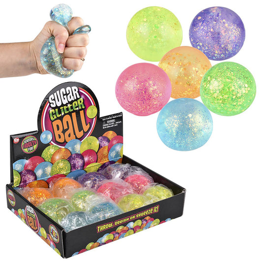 Squishy Glitter Sugar Ball