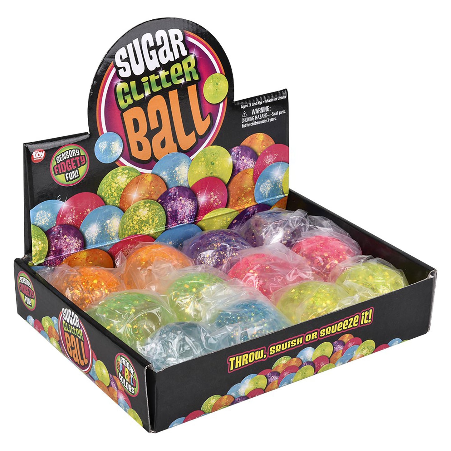 Squishy Glitter Sugar Ball
