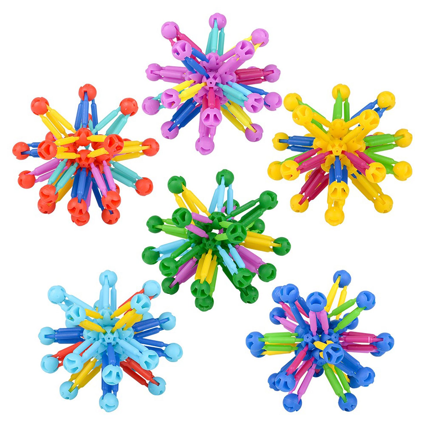 Mini Collapsible Balls - 3 1/2 Inch - 12 Count
