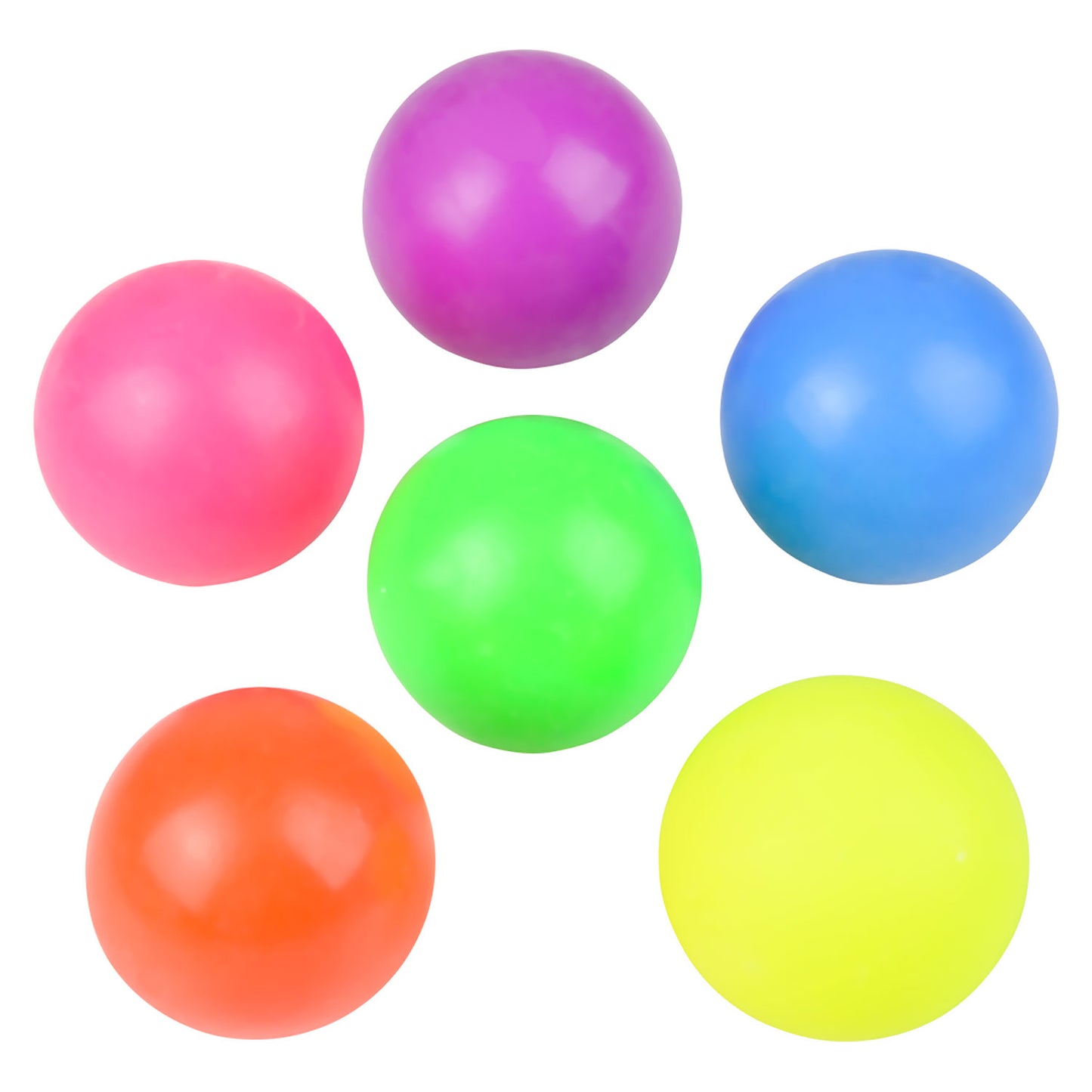 Squishy Sticky Neon Orbs 3 Piece Set