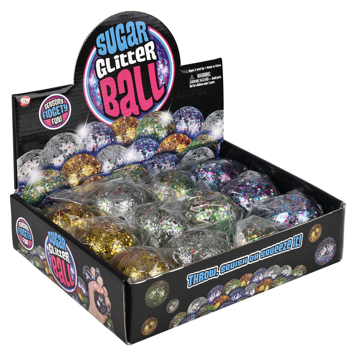 Squishy Sparkle Sugar Ball