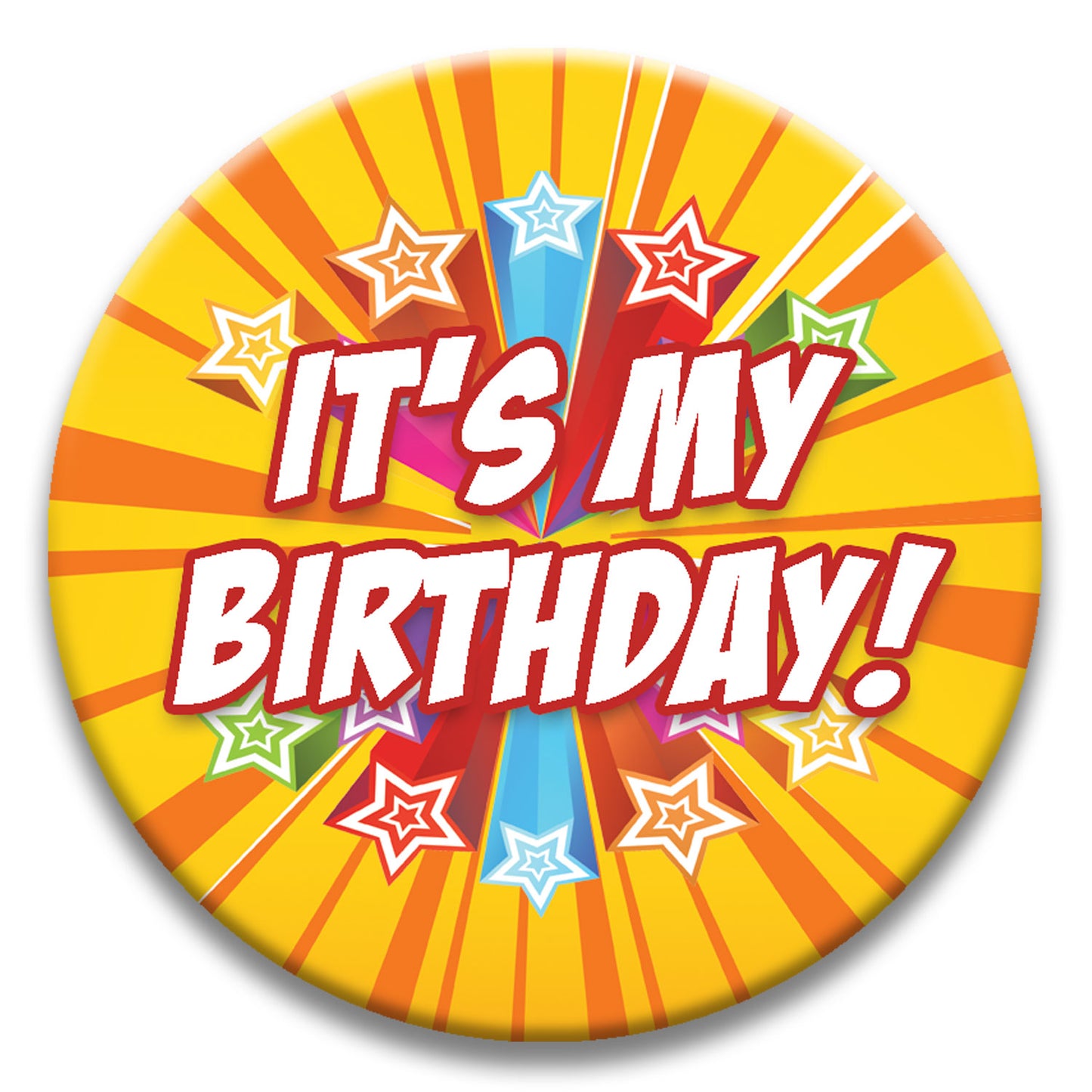 Rollin' Party Themed Button - It's My Birthday!