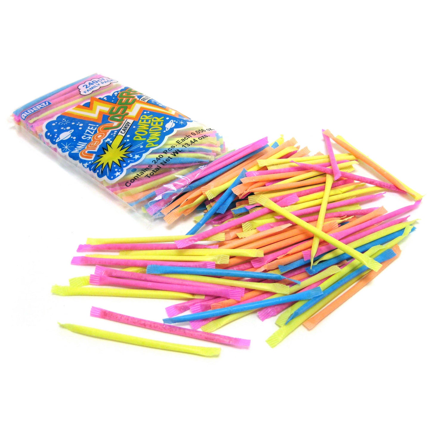 Candy Filled Straws - 240 Count