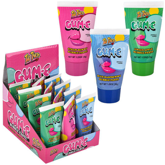 Bubble Paste Gum-E - 12 Count