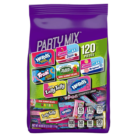 Party Mix Candy Assortment - 120 Count