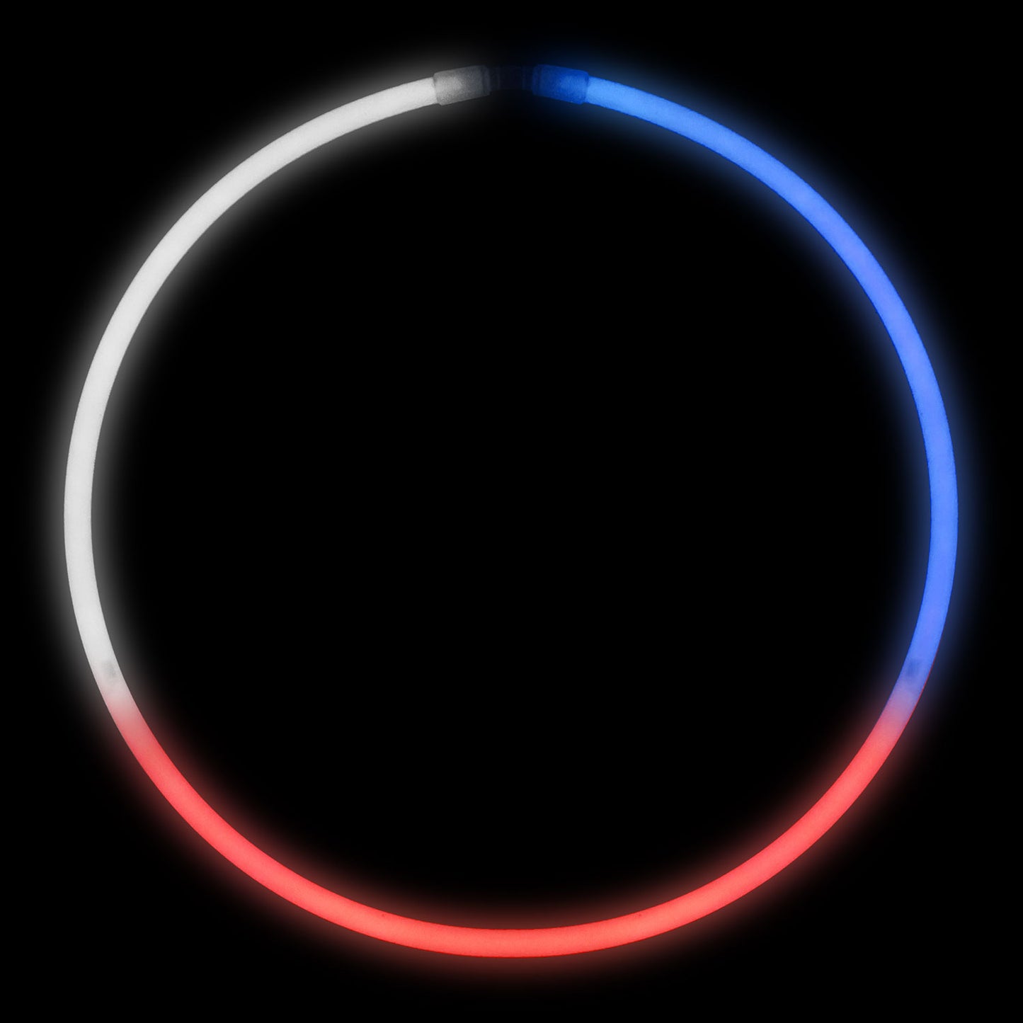 Glow Necklaces - Red, White & Blue - 22 Inch - 50 Count