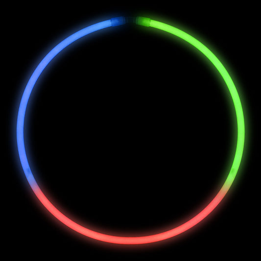 Glow Necklaces - Tri-Color - 22 Inch - 50 Count