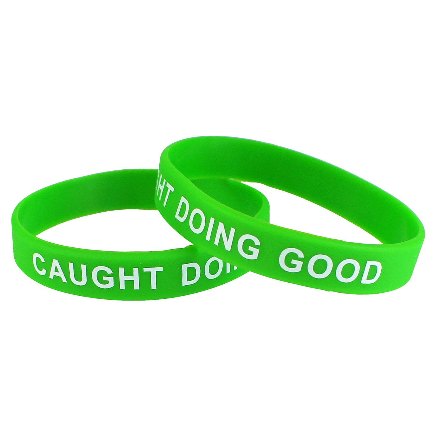Caught Doing Good Rubber Bracelets - 12 Count