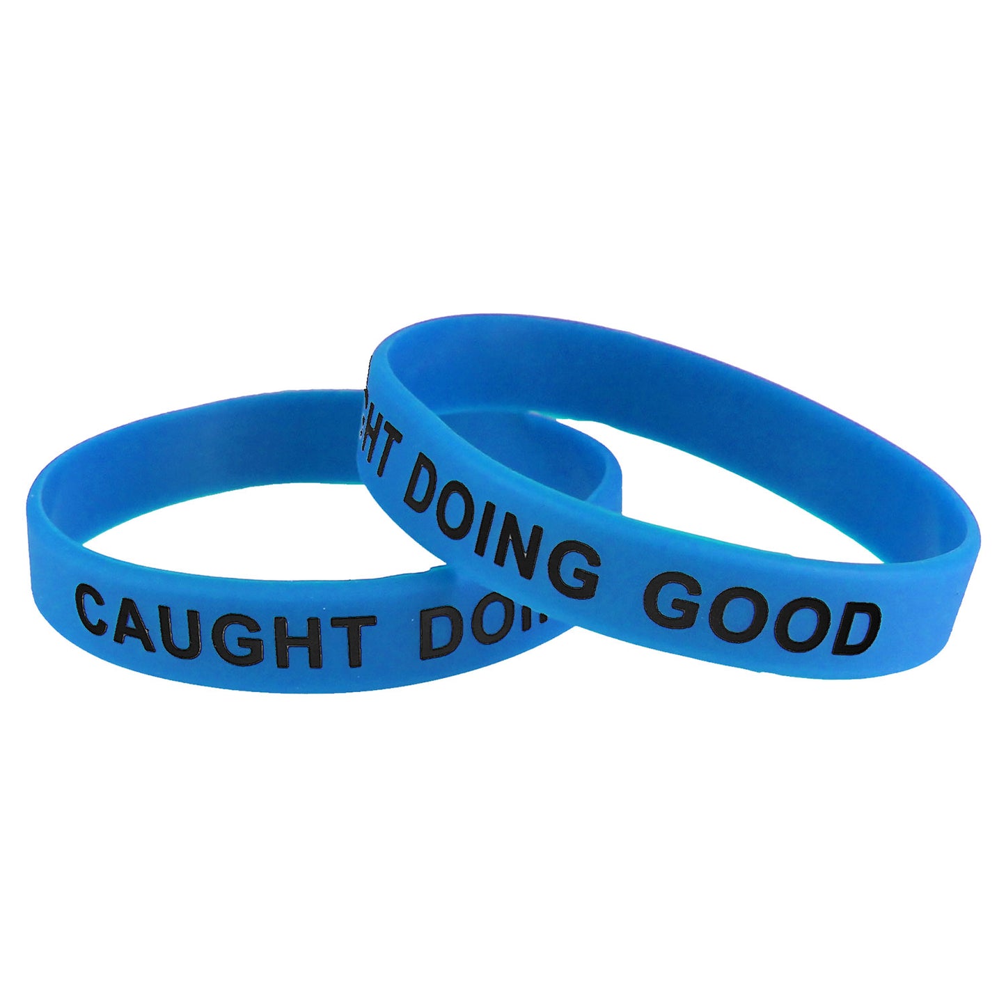 Caught Doing Good Rubber Bracelets - 12 Count