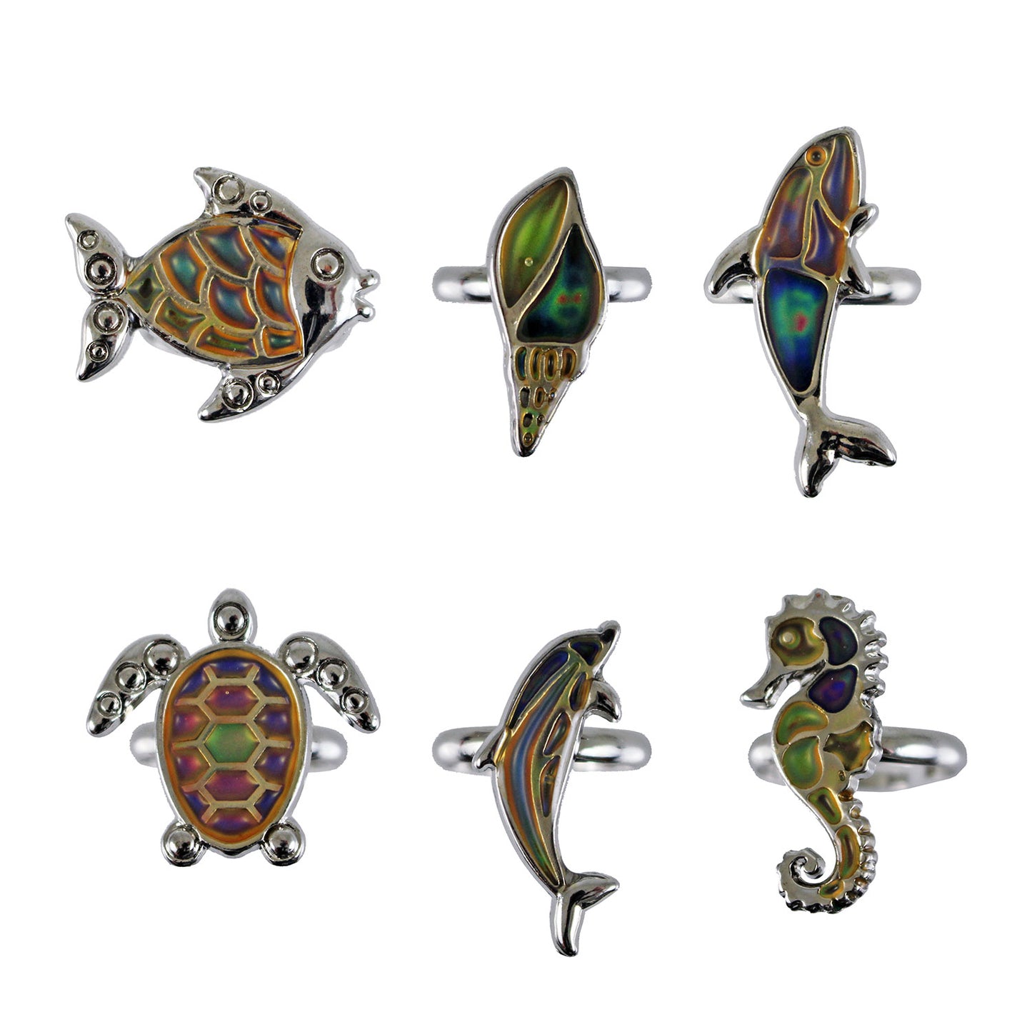 Ocean Mood Rings - 24 Count