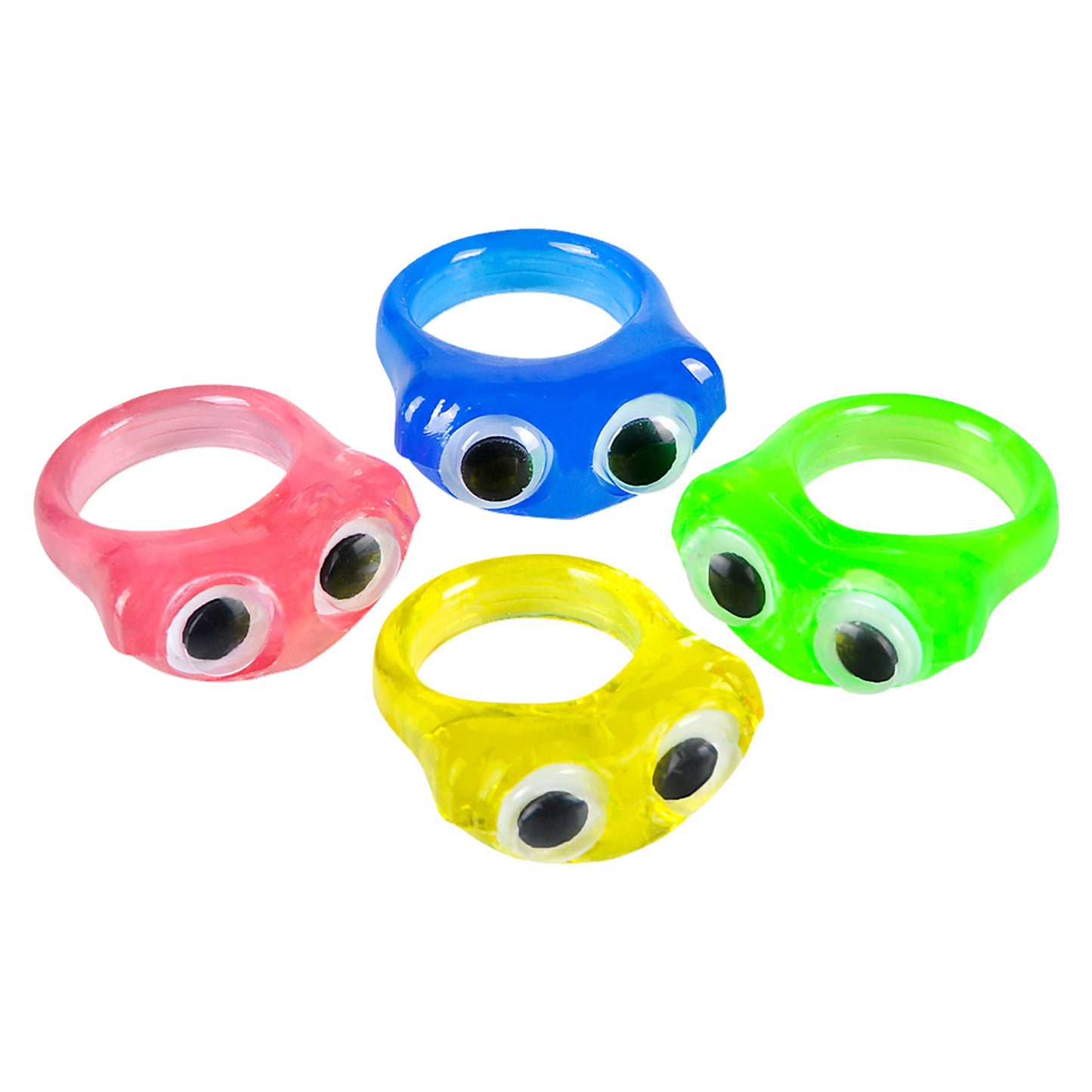 Googly Eye Rings - 12 Count
