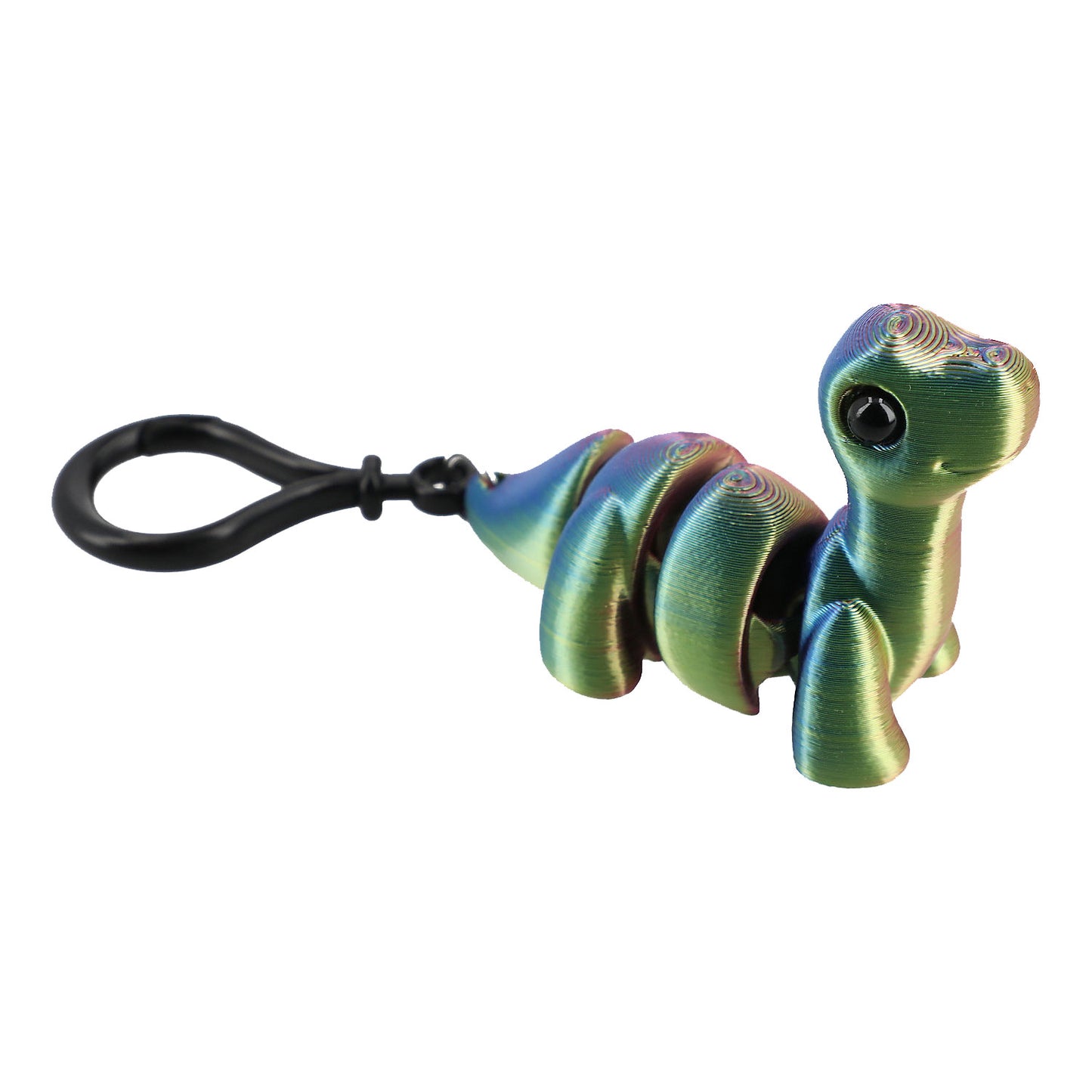 3D Printed Dinosaur Keychains - 6 Count