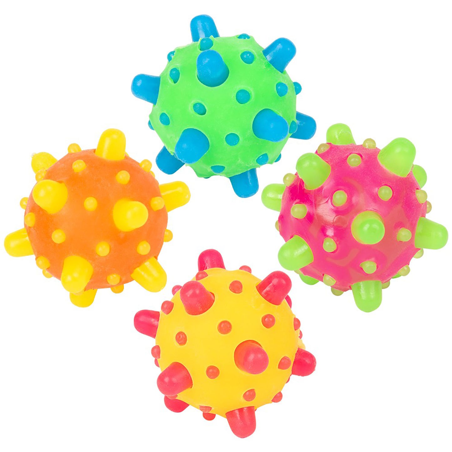 Light Up Space Meteor Balls - 2 1/2 Inch - 12 Count