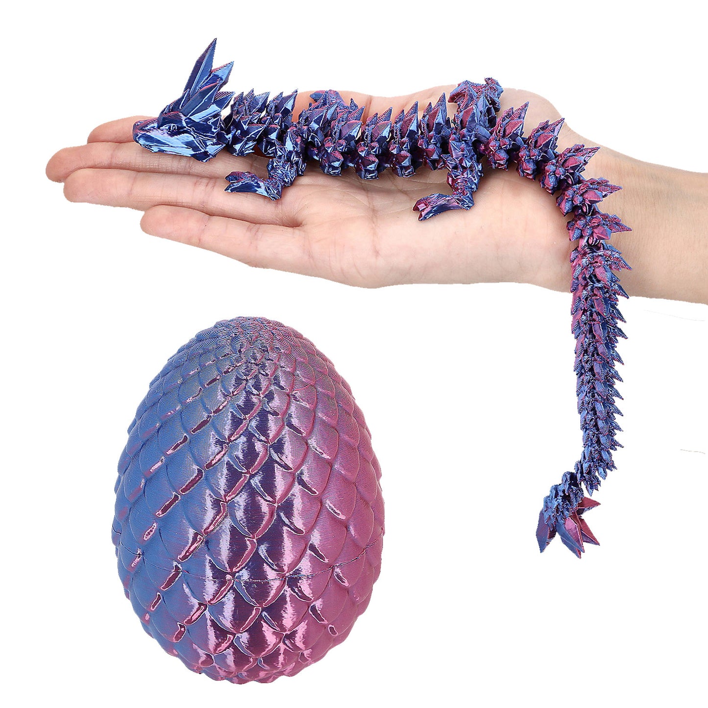 3D Printed Egg with Dragon