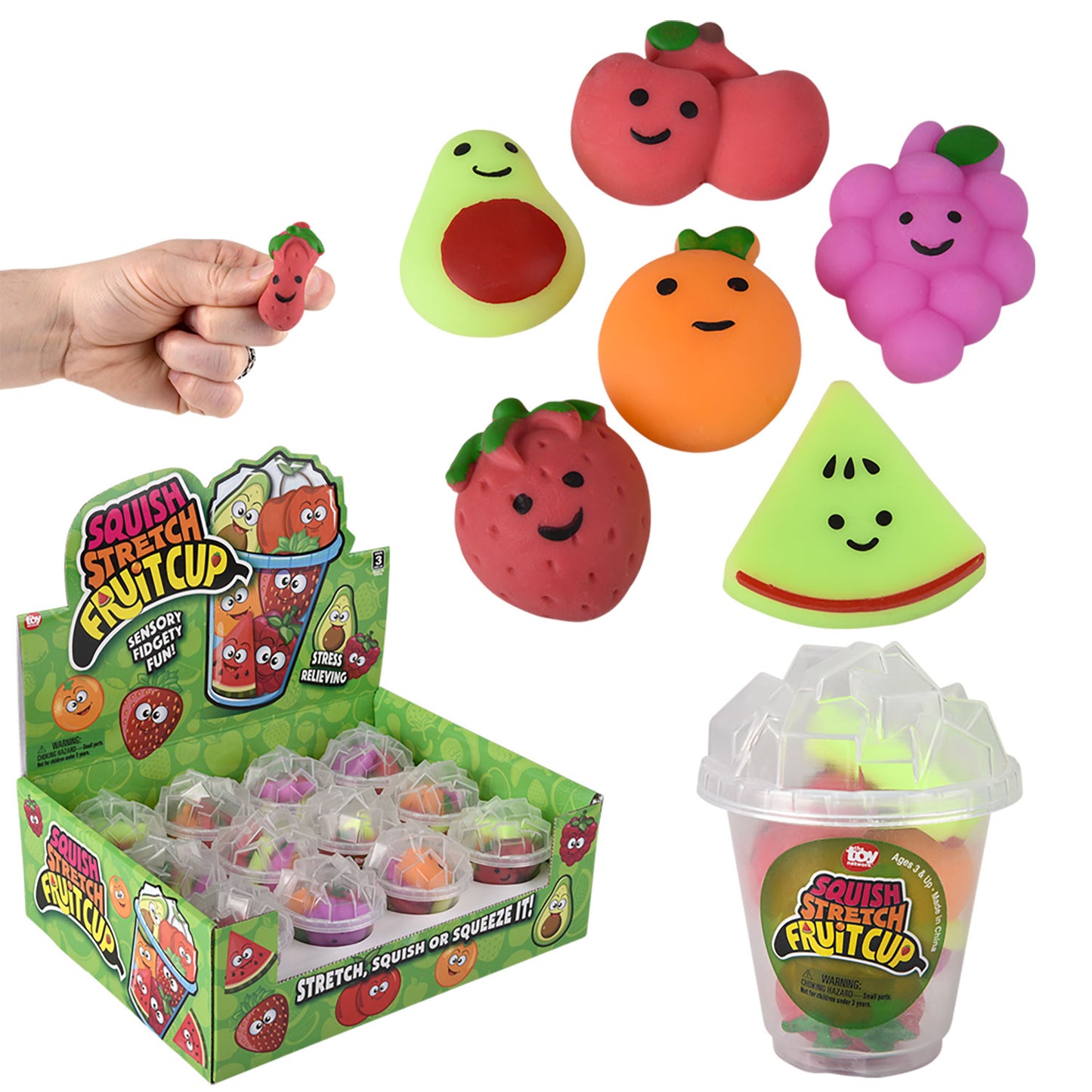 Squishy Stretchy Fruit Cup