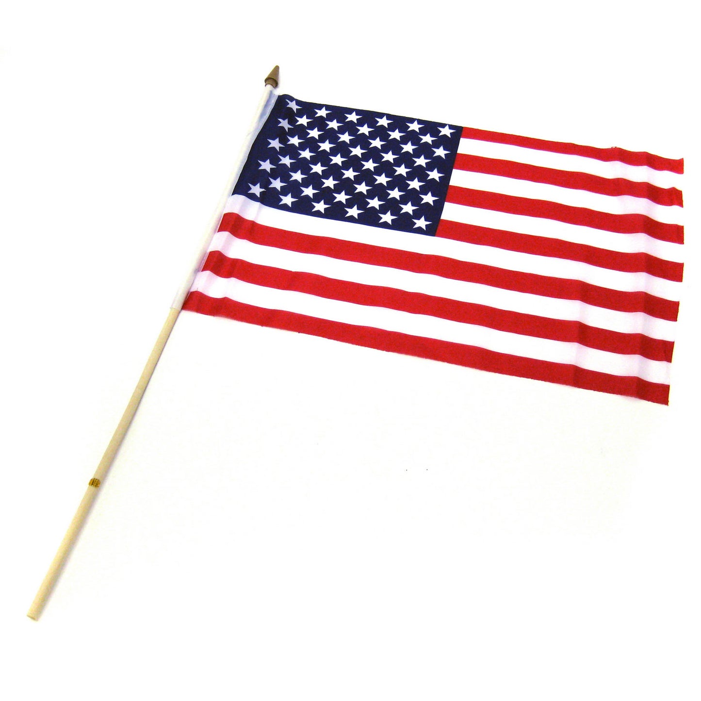 American Flags - Cloth - 12 Inch x 18 Inch - 12 Count